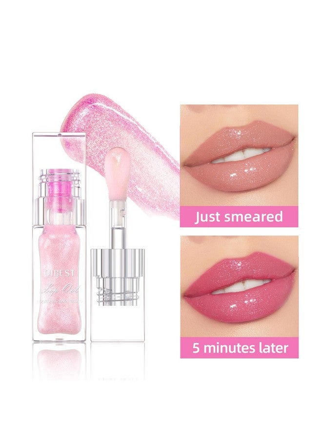 BANGFENG Magic Color Changing Moisturizing Lip Glow Oil Plumping Glimmer Glow Lipstick, Hydrating Lip Gloss Lip Balm Transparent Lip Care, Long Lasting Moisturizing Non-Sticky Fresh Texture Lip Oil - Image 3