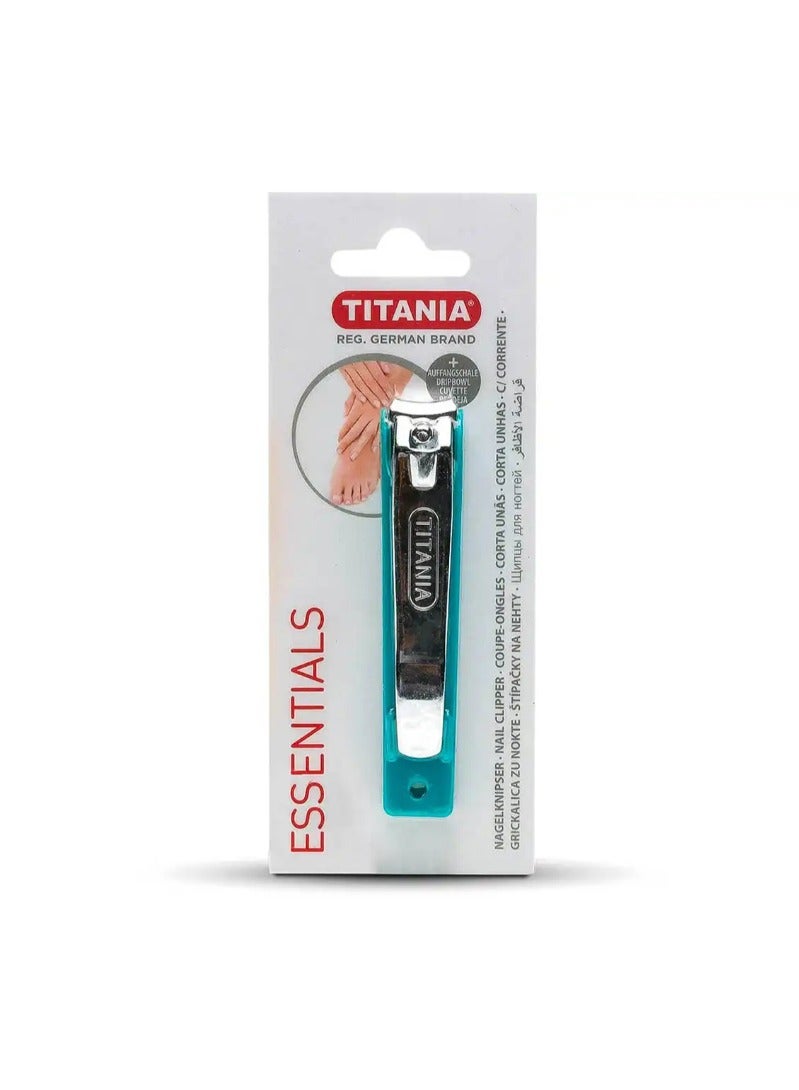 TITANIA مقص أظافر تيتانيا لأظافر سيلفر مع جيب 1052/6 - Image 2