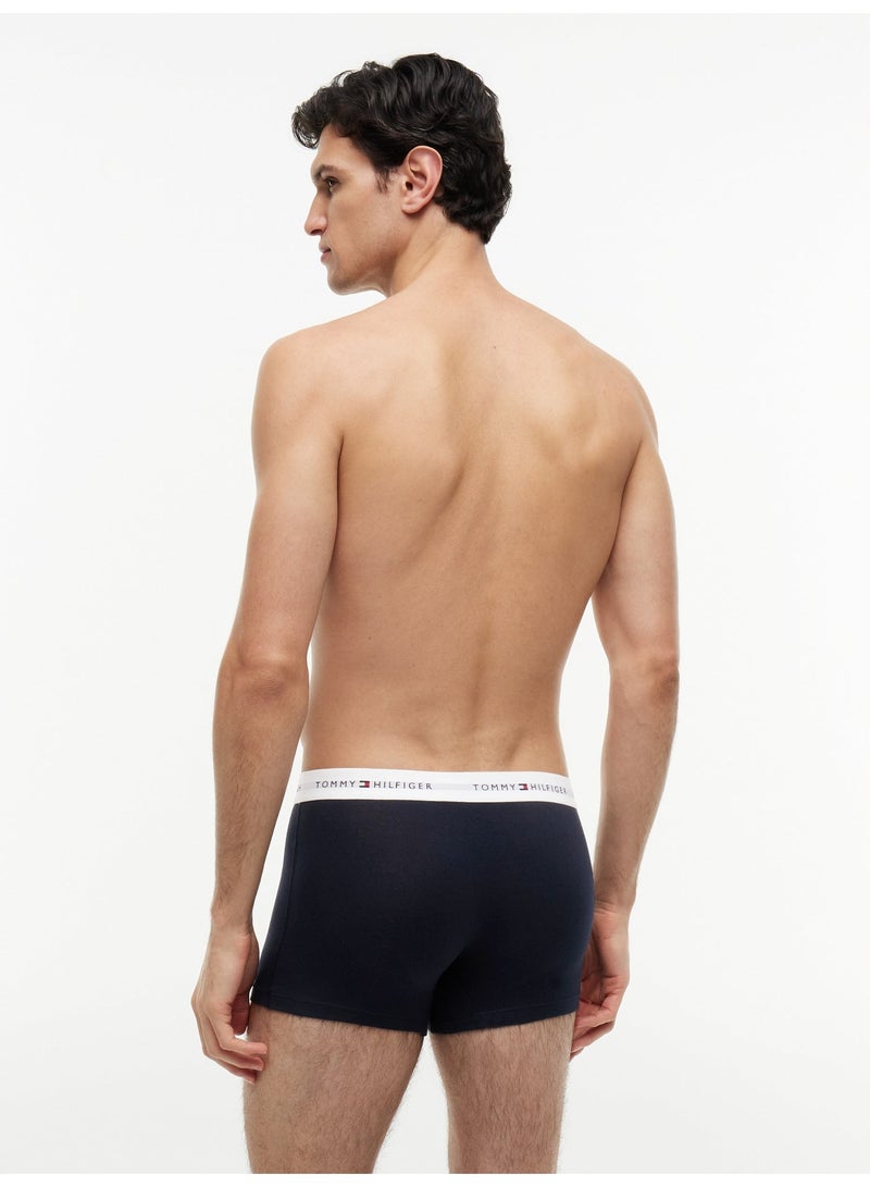 TOMMY HILFIGER 3-Pack Signature Repeat Logo Waistband Trunks - Image 3
