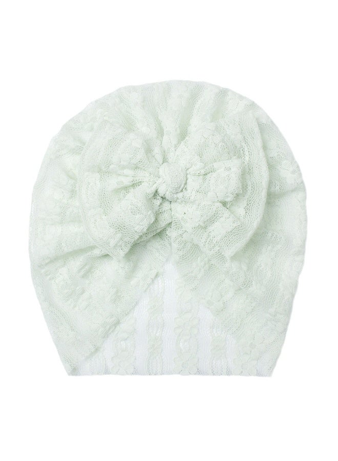 Baby lace hat, cute princess-style baby hat, breathable bow baby hat