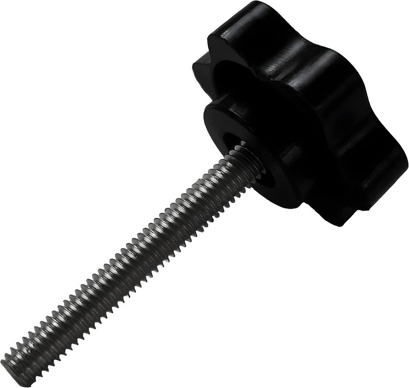 NACX M4 x 30mm Thread Clamping Knob, Thumb Screw, Star Hand Knob Tightening Screw Knob for Machinery, 30Pcs - Image 1