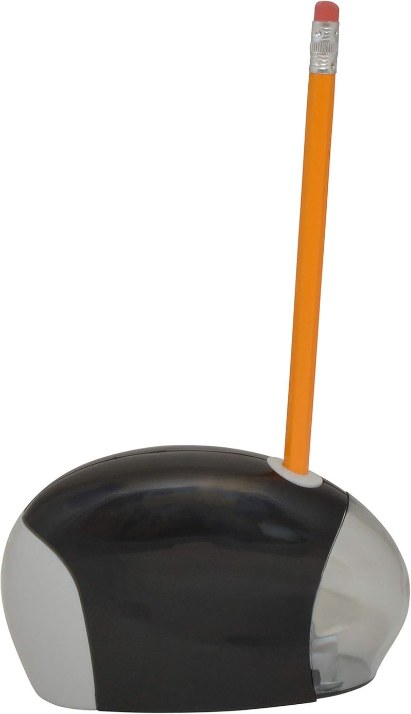 Westcott 55851 Small Battery Powered Pencil Sharpener for School, Home, and Work, Black - Image 1