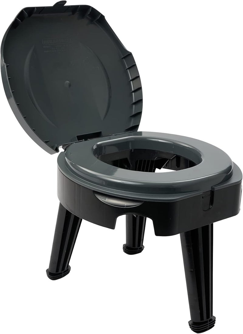 Reliance FOLD-to-GO Portable Camping Toilet - Compact, Lightweight, 300 Pound Capacity - Image 1