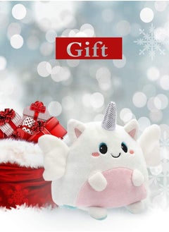 Y&D Reversible Plush 6 inches Plushies Unicorn Cute Mood Plushie Stuffed for Adult Kids Girl Boy Gift White Blue  - Image 5