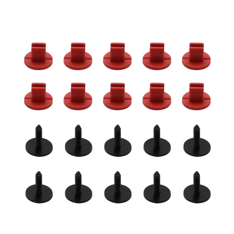 Car Clips Replacement: High-Quality Plastic 10mm x 8mm Grommets - Durable OEM Standard Engine Protection for Ford Focus MK2, MK3, Mondeo MK3, MK4 - Image 1