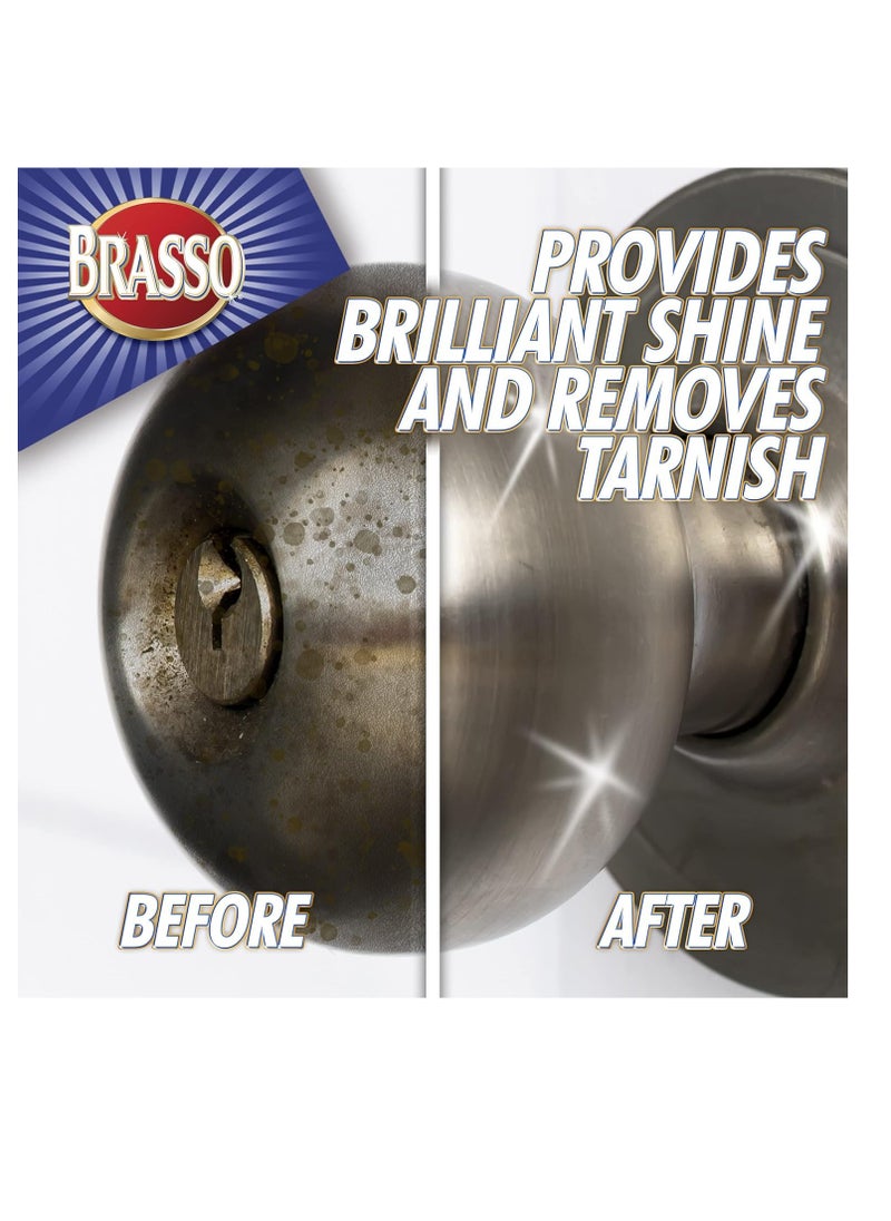 Brasso 2660089334 ملمع معادن متعدد الأغراض، 8 أونصة  - Image 5