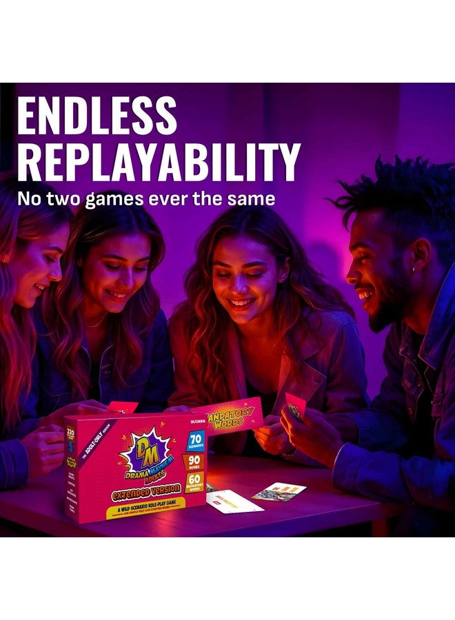 QUOKKA Card Game 70-90-60 Drama Mayhem Adults Extended - Image 5