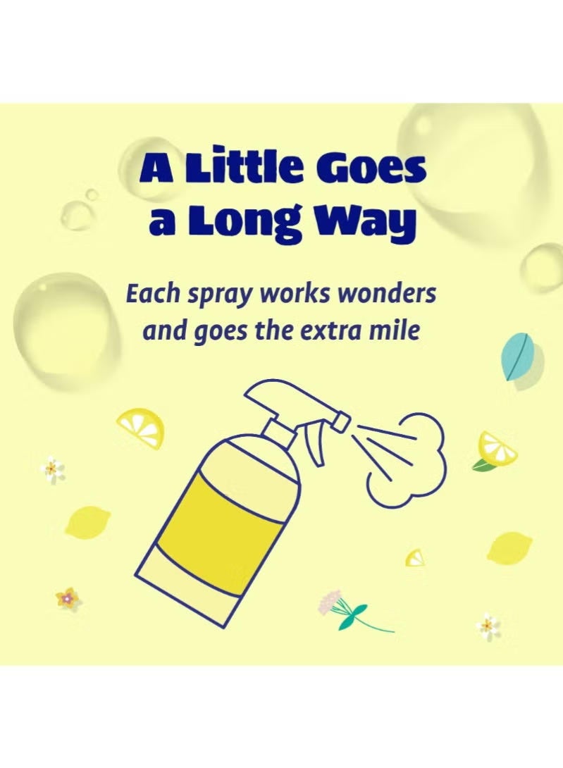 Originally Yellow All Purpose Vinegar Cleaner Spray Distilled White Vinegar For Cleaning Infused With Organic Lemon 470 ML - Image 2