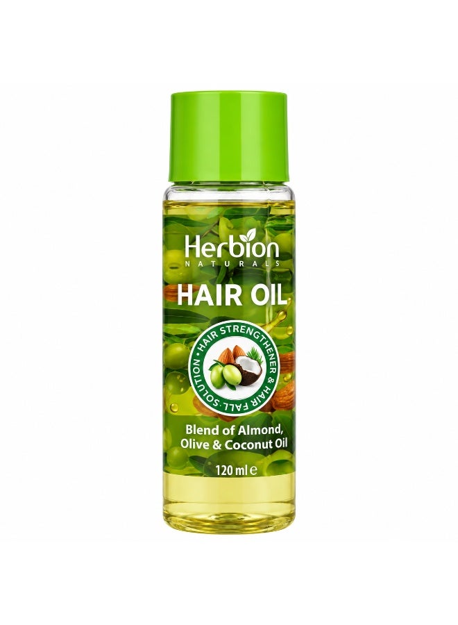 Naturals Hair Oil 120ml – Blend of Almond, Olive & Coconut Oil
