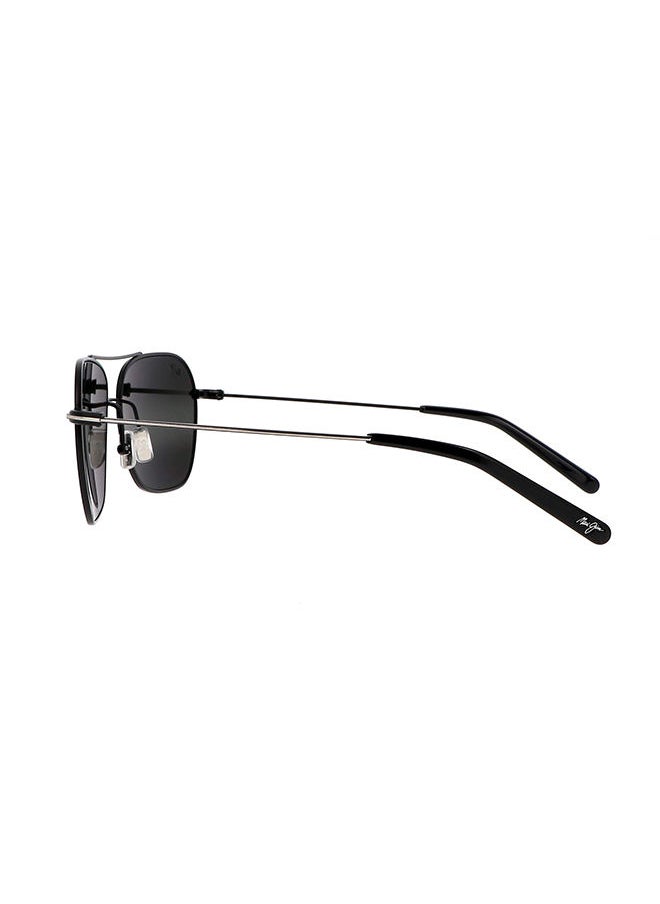 MAUI JIM Unisex Mano Sunglasses - Shape MJ877-02 STG-BG 57 - Lens Size: 57 Mm  - Image 5