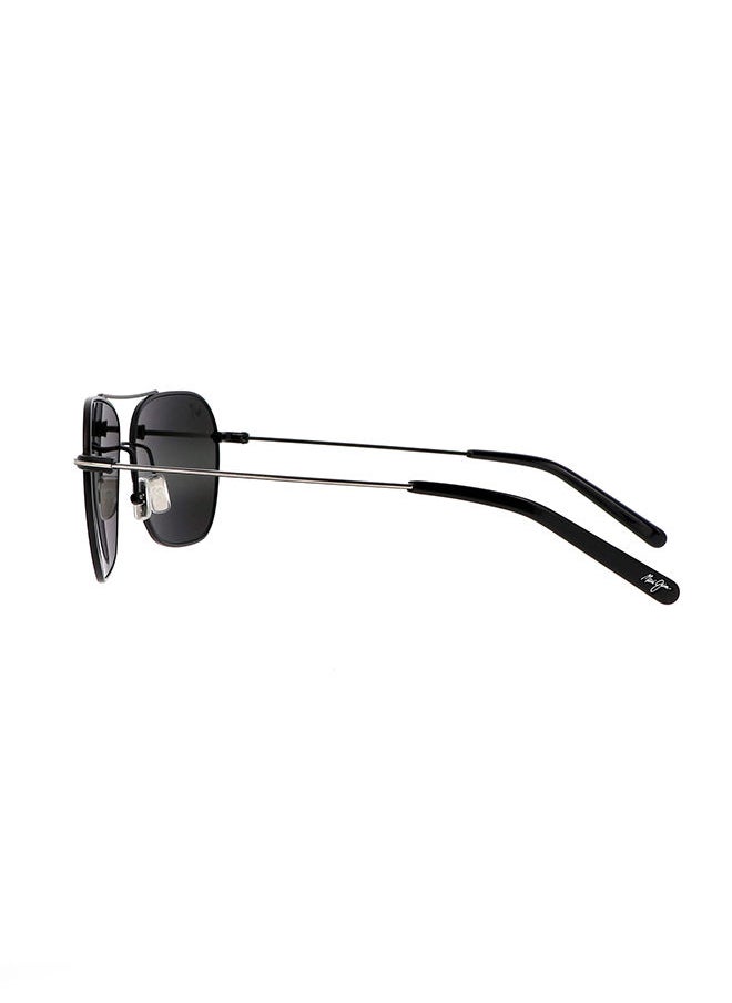 MAUI JIM Unisex Mano Sunglasses - Shape MJ877-02 STG-BG 57 - Lens Size: 57 Mm  - Image 3