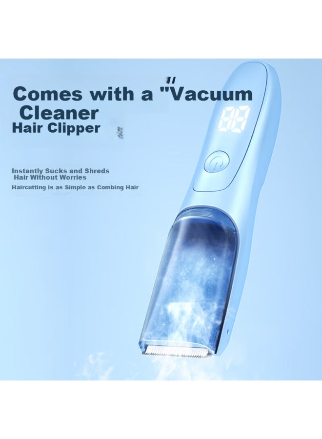 Konka Automatic Hair Removal Baby Hair Clipper, Children's Hair Clipper, Baby Hair Trimmer, Newborn Hair Cutting Electric Shaver, Hair Trimmer, Head Shaving Knife, Haircutting Tool, Fully Washable - Image 3