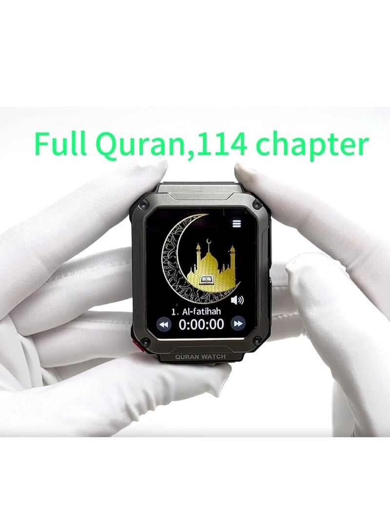 Haino Teko Haino Teko Watch Buds ST 4 Quran Watch, Full Quran 114 Chapter, 5 Times Prayer Times, 4 GB MP3 Speaker and much more (Watch+Earbuds)  - Image 3