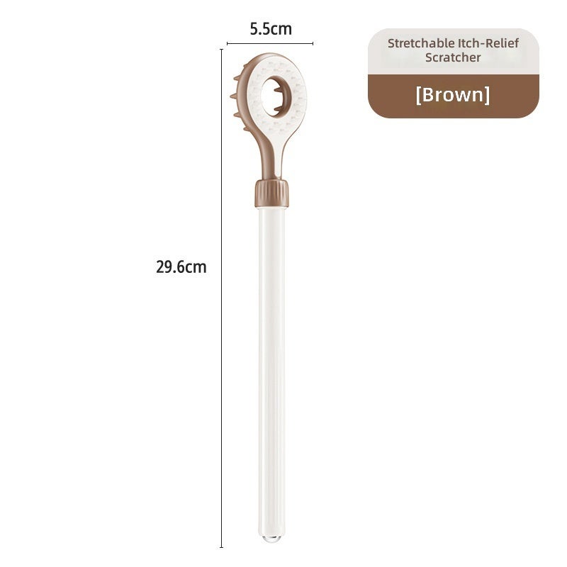 Self-Designed New Double-Sided Anti-Itch Back Scratcher, Retractable Toy