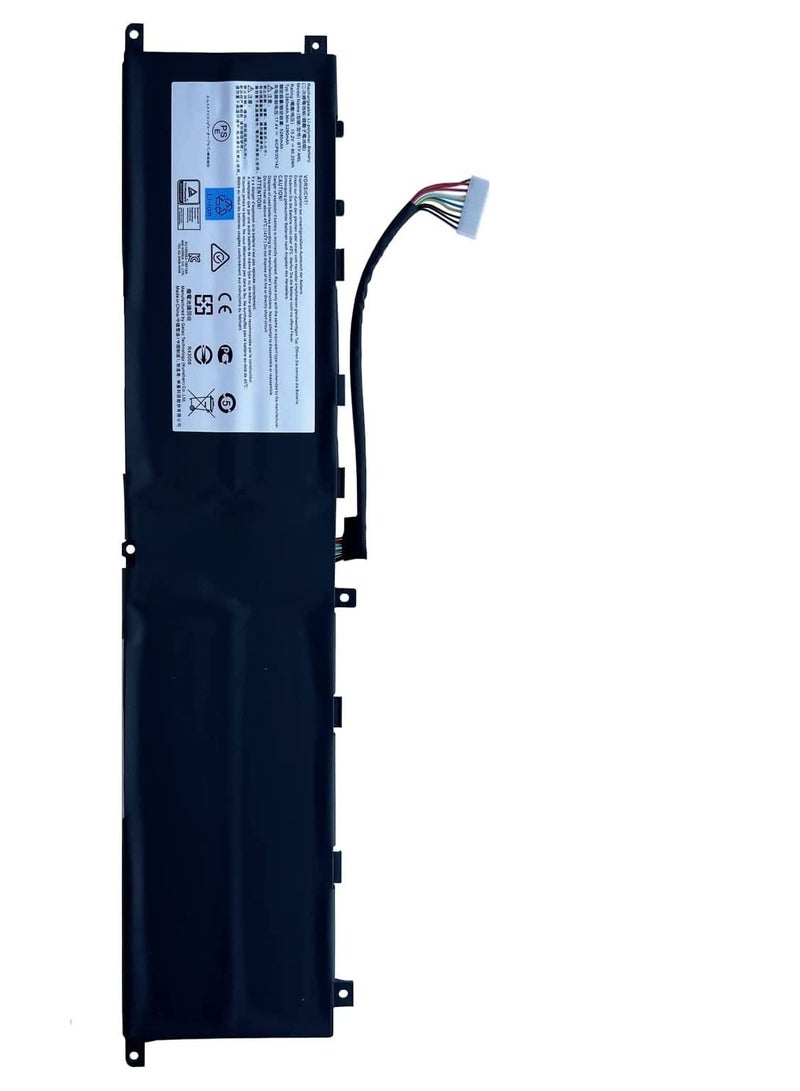 بطارية بديلة للكمبيوتر المحمول BTY-M6L لأجهزة MSI GS65 GS75 8SE 8SF 8SG 8RF 9SD 9SE 9SF 9SG 8RC P658SC WS65 9TM WS75 10TM 8RD 8RE P75 PS63 GS60 MS-16Q2 MS-16Q3 - Image 2