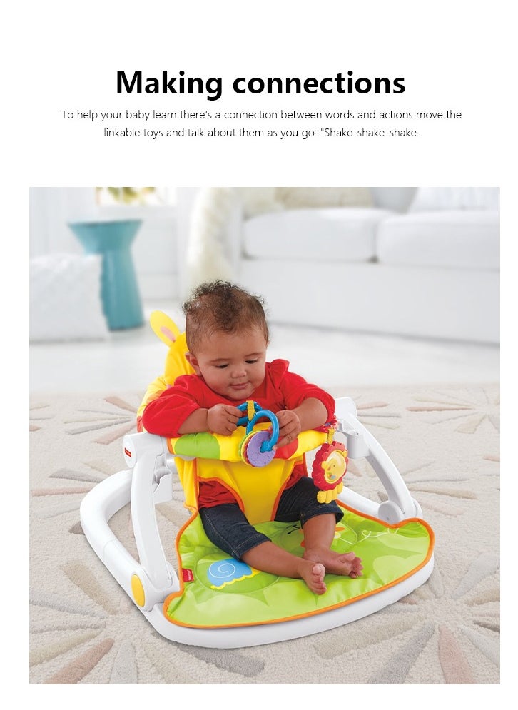 Occuwzz Baby Sitting Chair Portable Baby Chair Sit-Me-Up Floor Seat  - Image 4