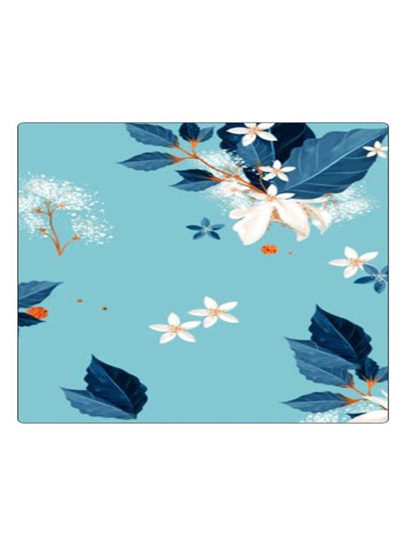 RKN Printed Anti-Slip Gaming Mouse Pad Blue/White/Brown
