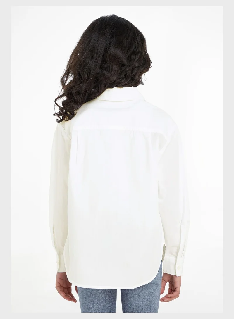 Calvin Klein Jeans Kids Logo Oversized Shirt