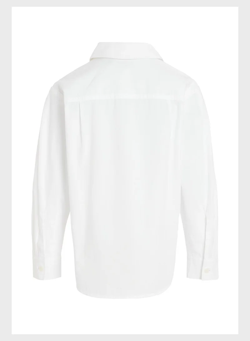 Calvin Klein Jeans Kids Logo Oversized Shirt