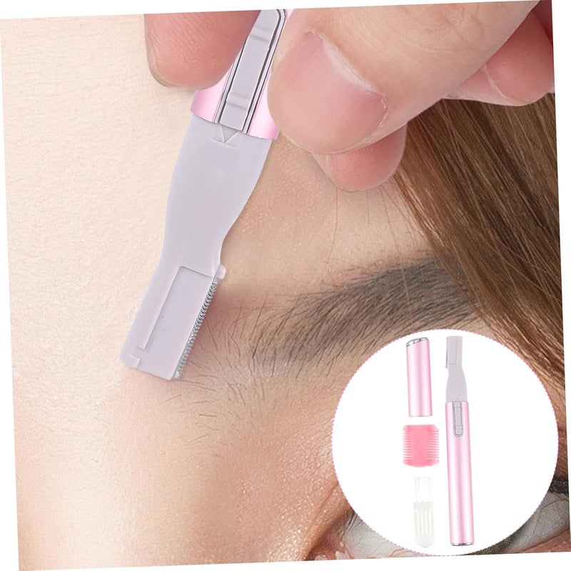 Simplified versatile design Eyebrow Trimmer Facial Hair Shaver for Women Gentle and Precise Trimming of Eyebrows Chin and Upper Lip for Home and Travel Neat shape - Image 4
