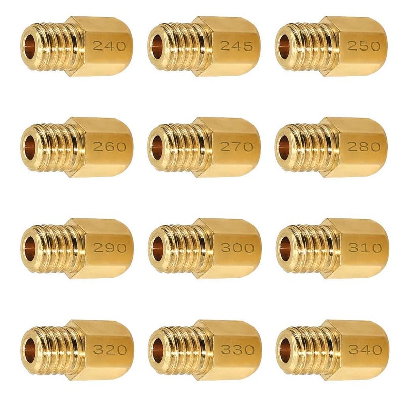 Strongthium Main Jet Kit for Mikuni VM TM Carburetors Large Hex VM4042 240 340 - Image 3