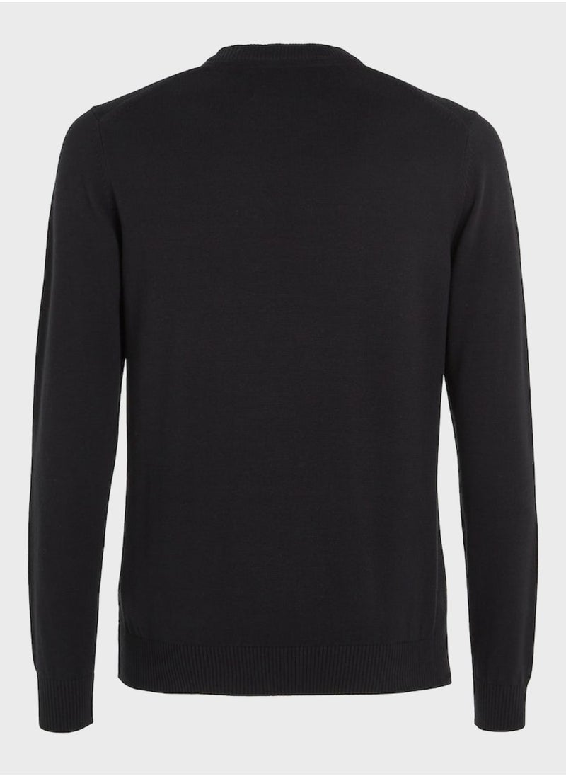 Calvin Klein Jeans - Logo Crew Neck Sweater - Image 1