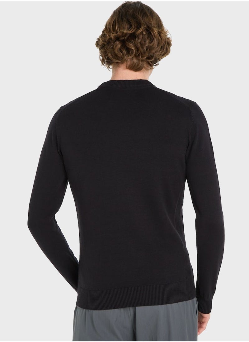 Calvin Klein Jeans - Logo Crew Neck Sweater - Image 1