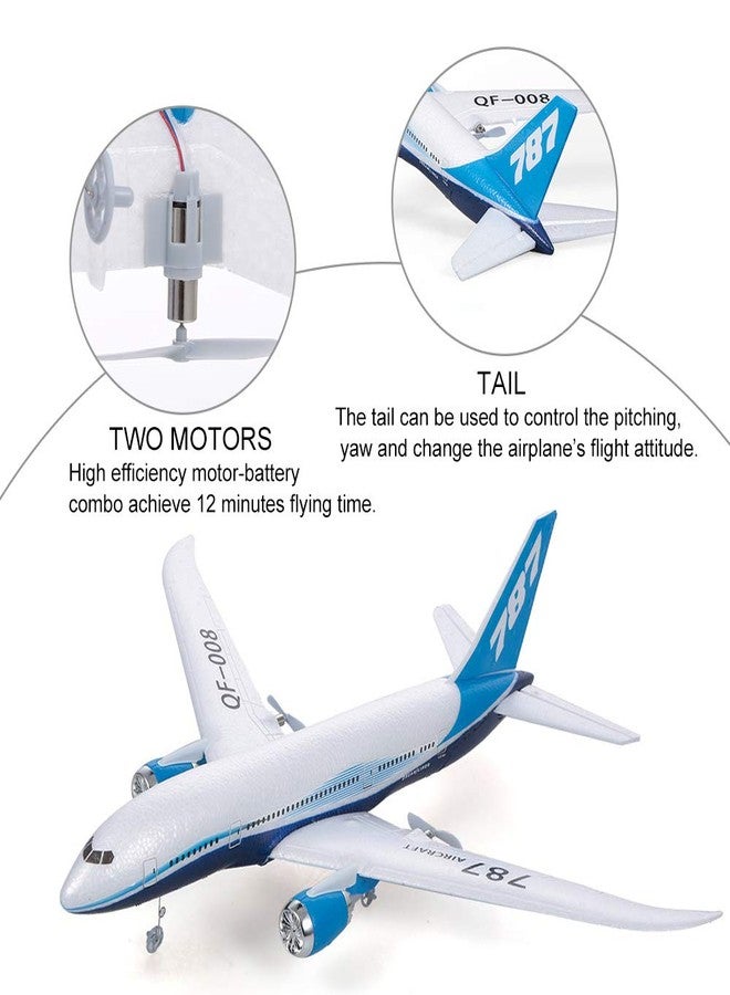 GoolRC QF008 787 Airplane Miniature Model Plane 3CH 2.4G Remote Control EPP Aircraft RTF RC Toy - Image 3