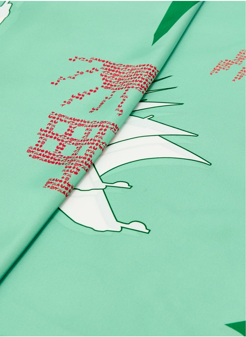 Eid Al Etihad Eid Al Etihad Scarf Green  - Image 2