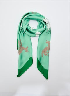 Eid Al Etihad Eid Al Etihad Scarf Green  - Image 1