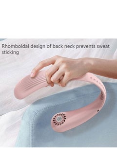Cool Baby Neck Fan USB Small Fan Folding Bladeless Neck Fan Black  - Image 5