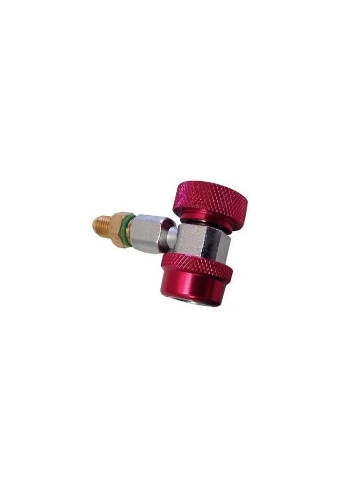 eoocvt R134a Quick Coupler Adapters 90 Deg High LOW A/c Air Conditioning Manifold Freon - Image 2