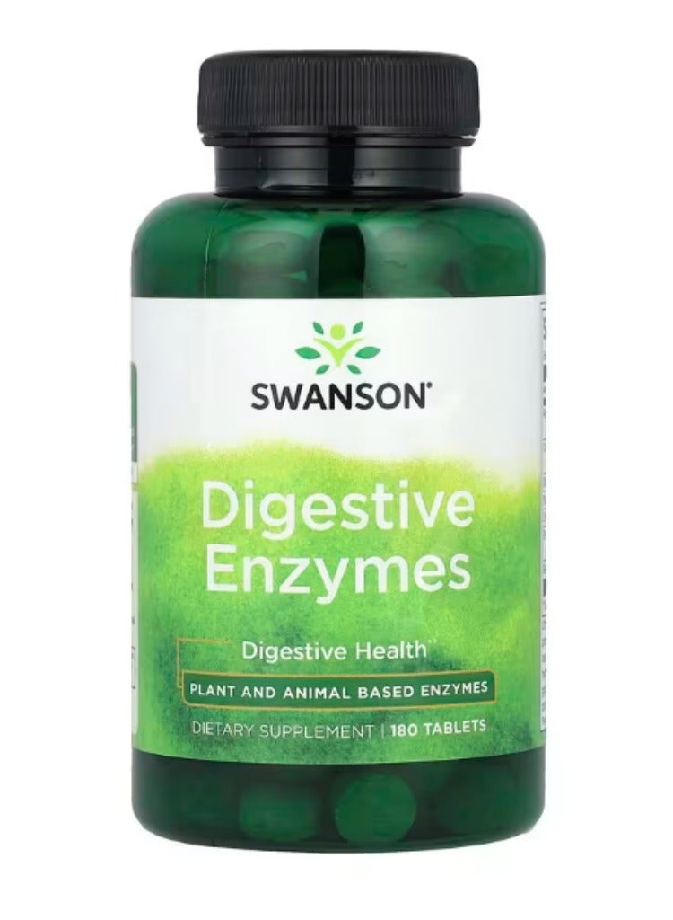 سوانسون، إنزيمات هضمية، 180 قرصًا