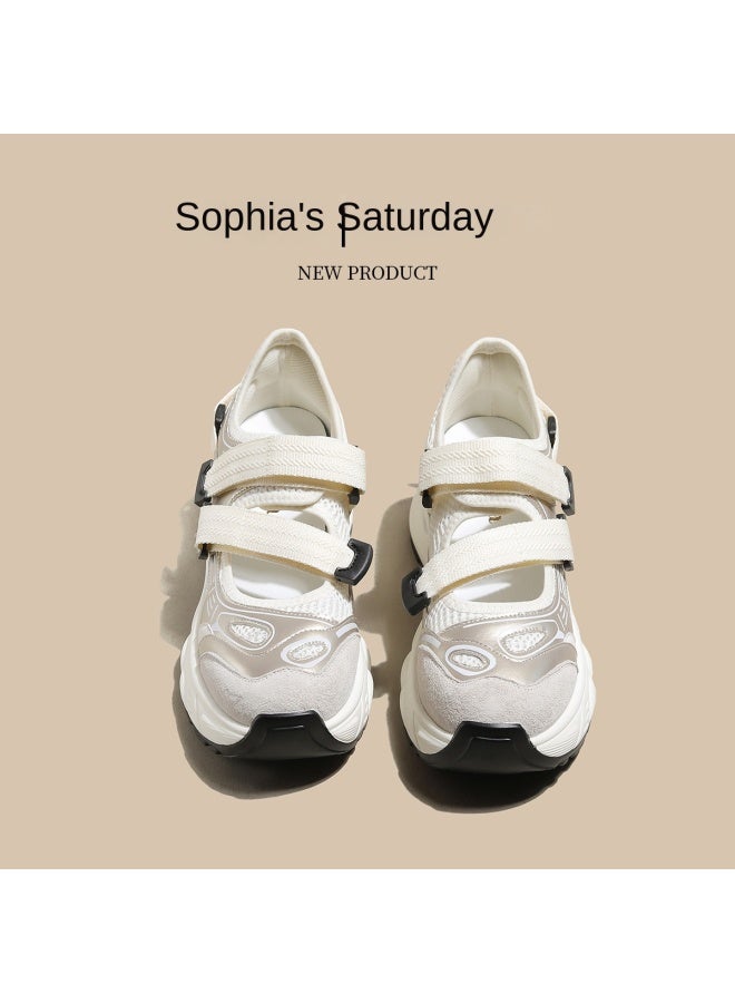 SAFIYA Mesh Upper】new 2025 Women's Spring/autumn Breathable Platform Casual Sneakers From Saturday's Collection - Image 2