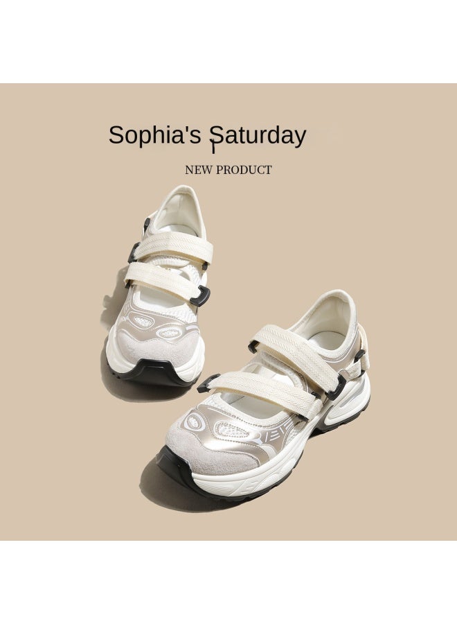 SAFIYA Mesh Upper】new 2025 Women's Spring/autumn Breathable Platform Casual Sneakers From Saturday's Collection - Image 3