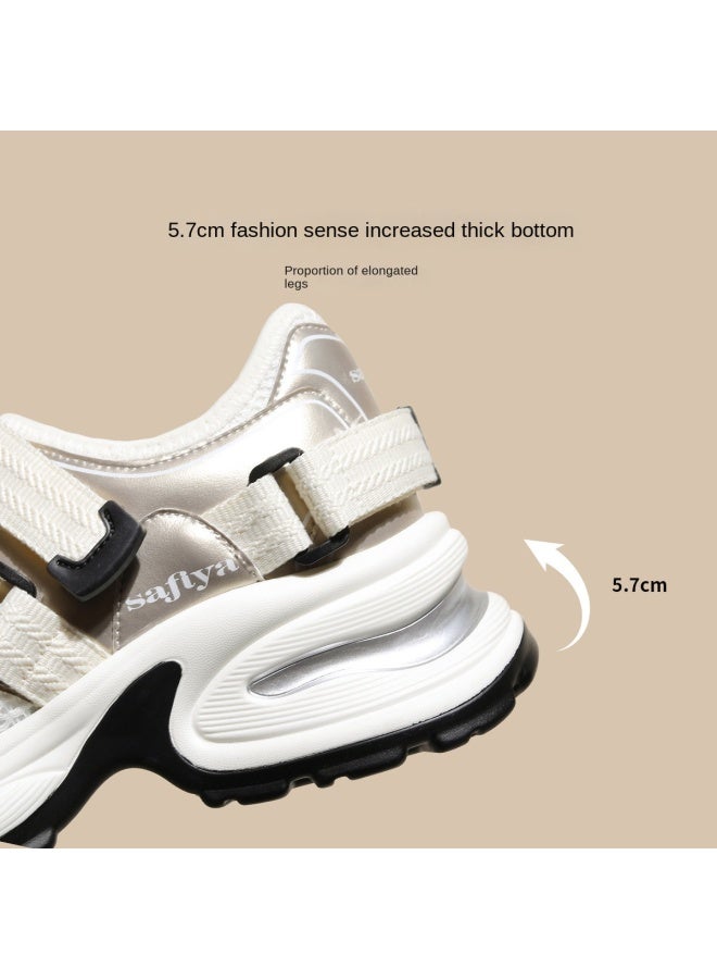 SAFIYA Mesh Upper】new 2025 Women's Spring/autumn Breathable Platform Casual Sneakers From Saturday's Collection - Image 5