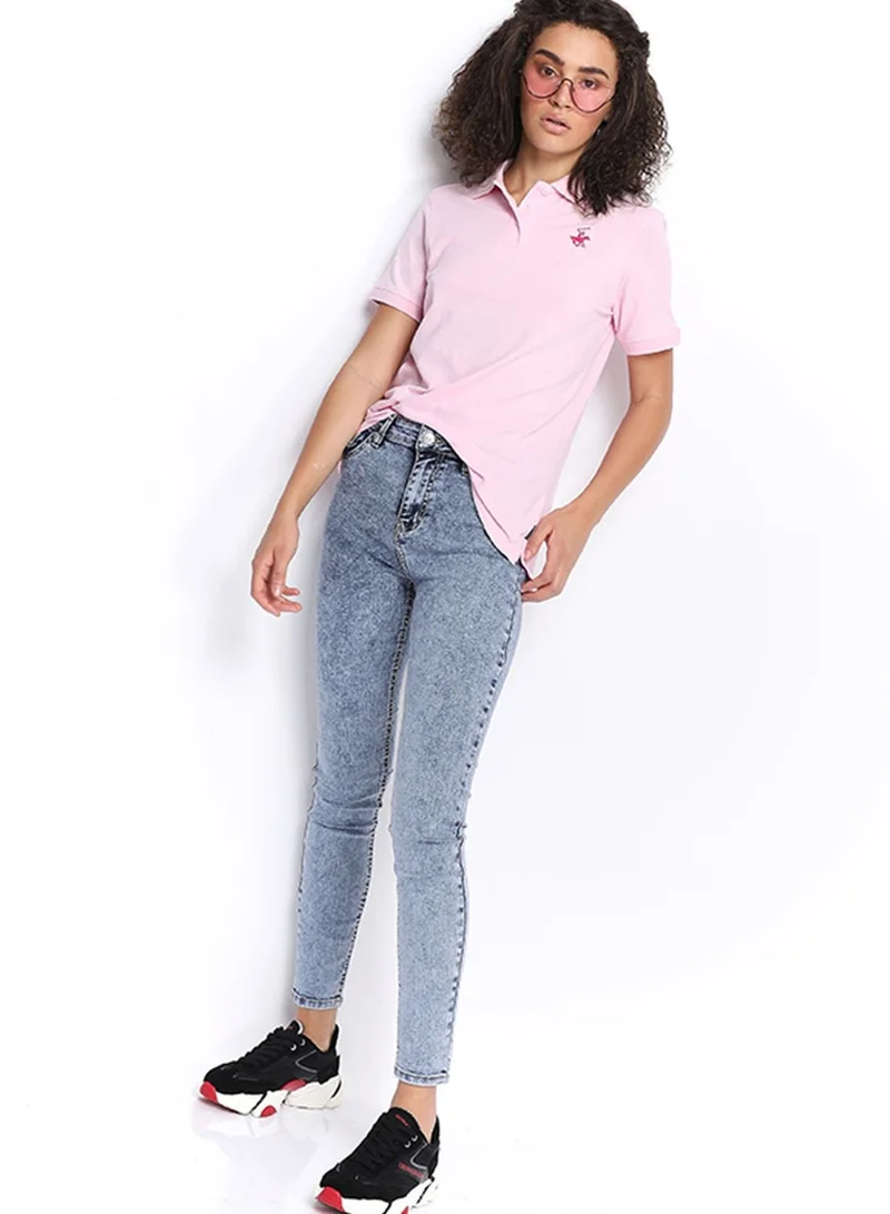 bhpoloclub Logo Knitted Polo