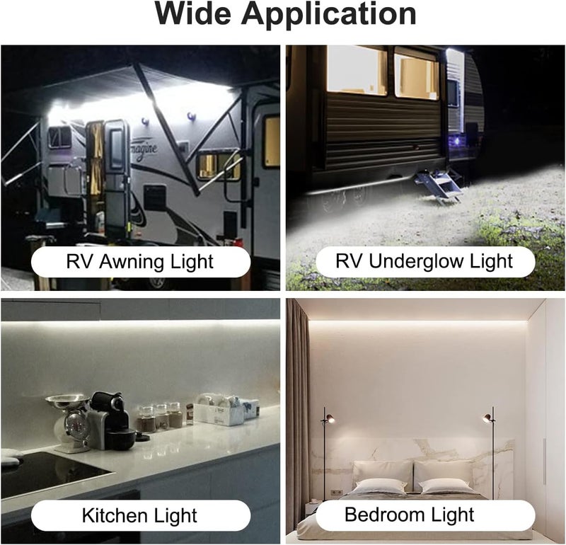 TEKSHINNY 16.4FT RV Awning LED Light Strip - Image 4