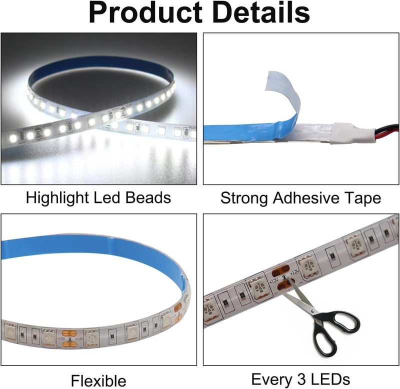 TEKSHINNY 16.4FT RV Awning LED Light Strip - Image 3
