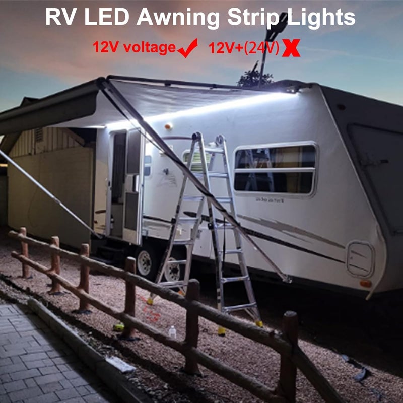 TEKSHINNY 16.4FT RV Awning LED Light Strip - Image 2