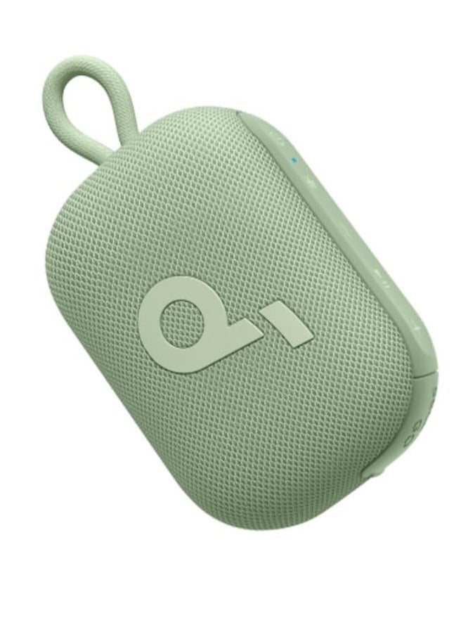 Soundcore Select 4 Go Ultra Portable Bluetooth Speaker by Anker, 20H Playtime, IP67 Waterproof and Dustproof, Floatable, Customisable Pro EQ, Wireless Stereo Pairing, Ideal for Home, Outdoors, Hiking Green - Image 1