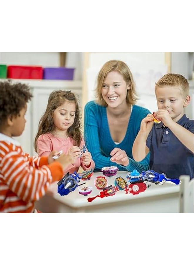 Venom Diabolos Battling Top Burst Toy Sparking Launcher Set, Bey Battle Blade Blades Gyro Two Way Launchers Right Left Spin Bayblayed Game Toys for Kids Boys 6-8-12 - Image 3