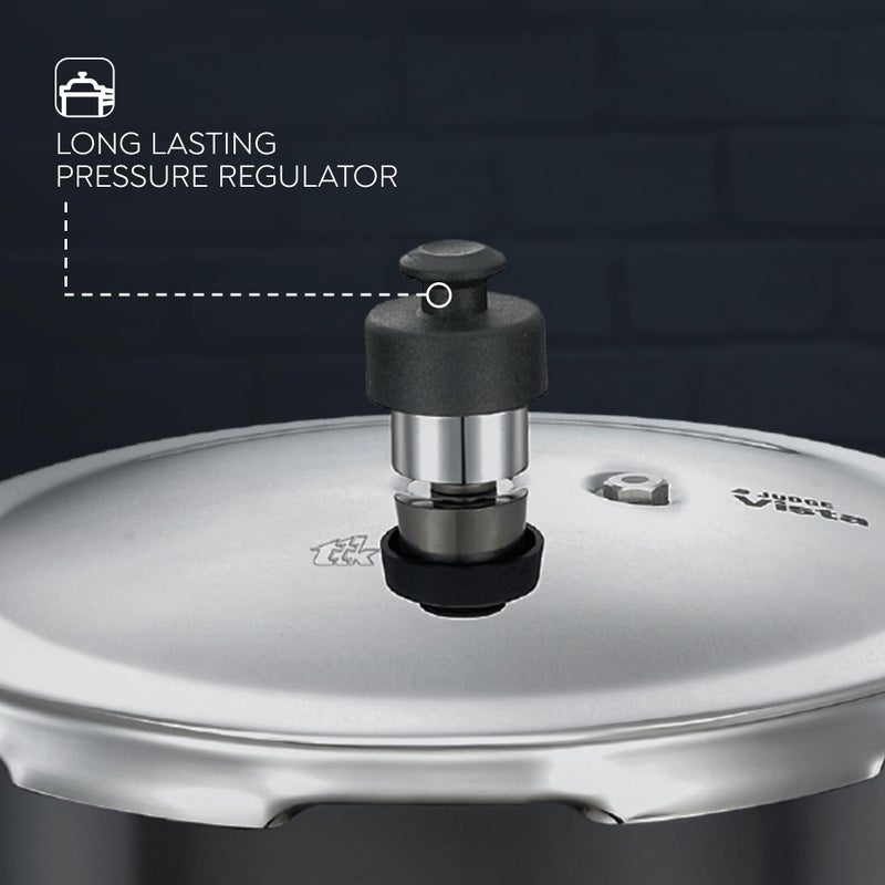 Judge by Prestige Vista 3 L Induction Bottom Outer lid Pressure Cooker (Hard Anodized) - Image 4
