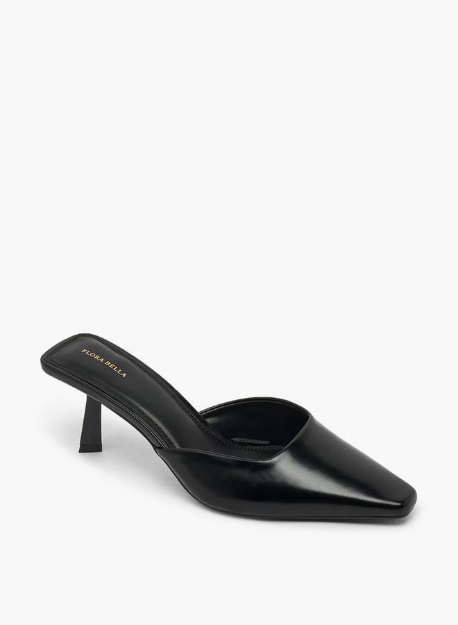 Flora Bella By Shoexpress Women Flared Heel Shoes - Image 2