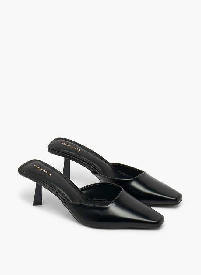 Flora Bella By Shoexpress Women Flared Heel Shoes - Image 3