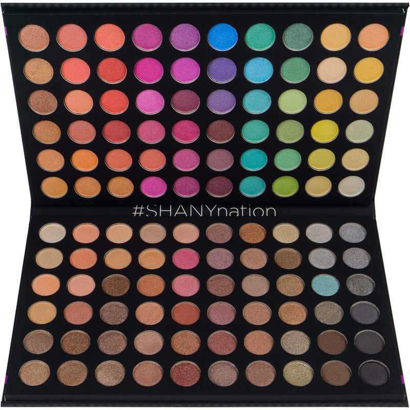 SHANY Ultimate Fusion  120 Color Highly Pigmented Makeup Palette Long Lasting Blendable Natural Colors Eye shadow Palette Natural Nude and Neon Combination
