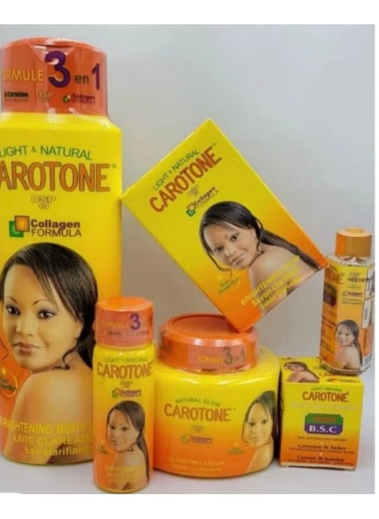 Carotone Skin Brightening Body Carton Set Of 6 Pieces 
