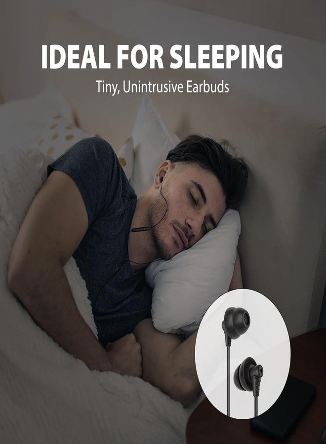 Avantree 2-Pack Wired Sleep Earbuds with Noise Blocking and Comfort for Side Sleepers - Ideal for ASMR and Sleep Music Lullaby E20 - Image 2