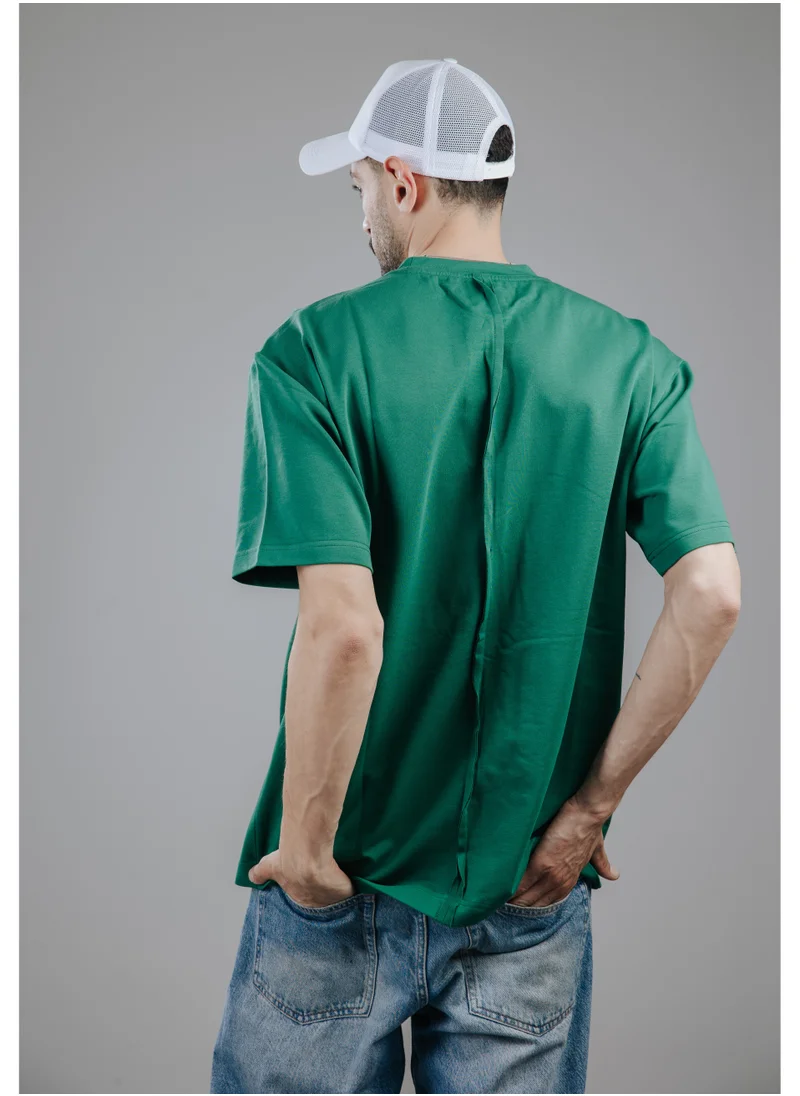 سناج فيس Snugface The Line Oversized Tshirts, Green, SF15-7GRN-M