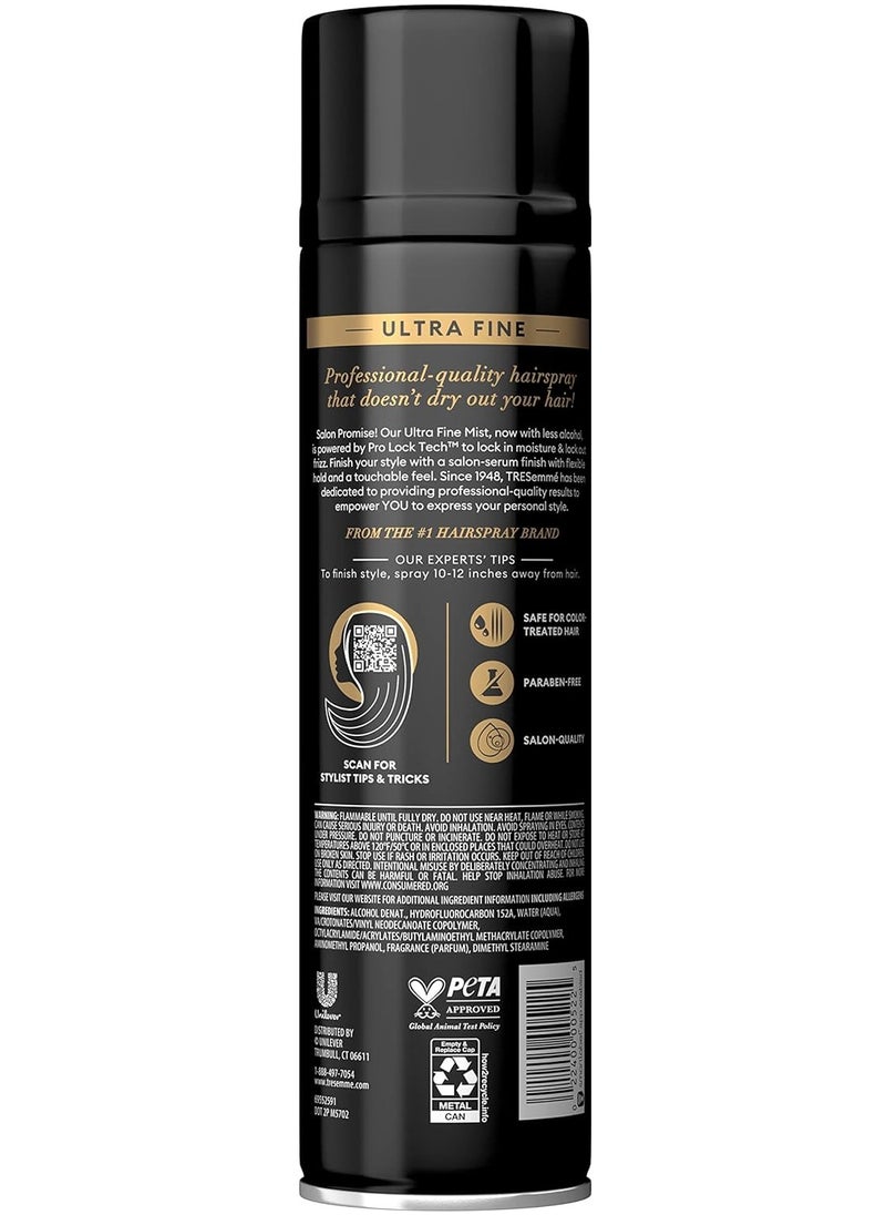 TRESemmé TRESemmé TRESemmé Flexi-Finish Hairspray for Frizz-Free Look, Ultra-Smooth Mist with All-Day Humidity Resistance, 11 oz  - Image 2